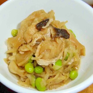 かんぴょうとあぶらげの入った切干大根煮